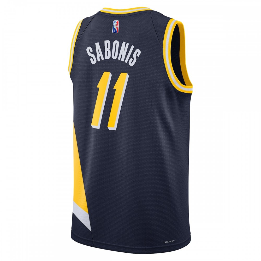 Domantas Sabonis Indiana Pacers 2021/22 Swingman Jersey - City Edition - Navy-Pro Kit Vault | Brand New 26/27 Sports Jerseys
